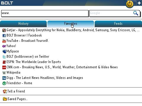 bolt blackberry browser